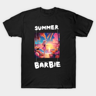 Barbie pink summer vibe T-Shirt